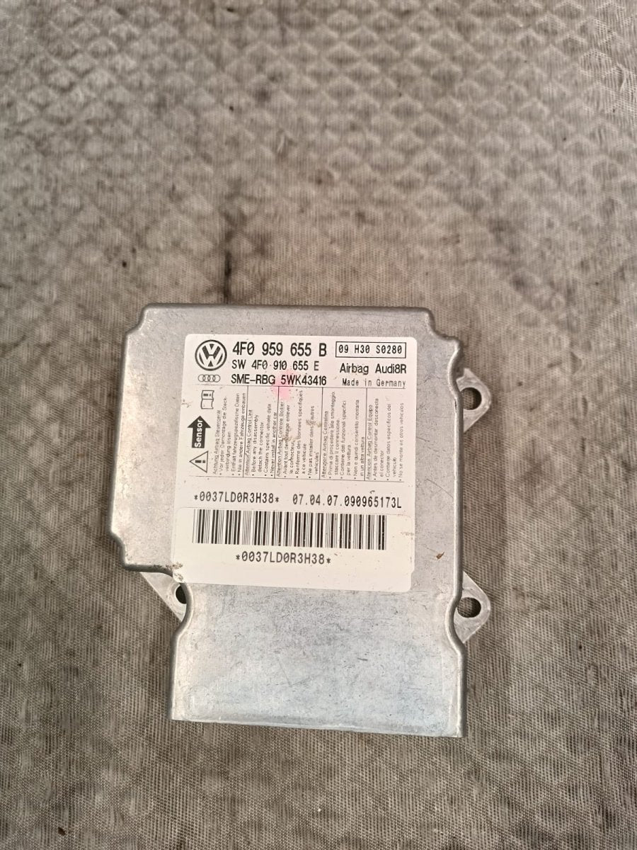 AUDI A6 / A6 ALLROAD (C6, 4F) (2004-2011) /  2007 Ohjausyksikkö, Airbag - 4F0959655B 4F0910655E