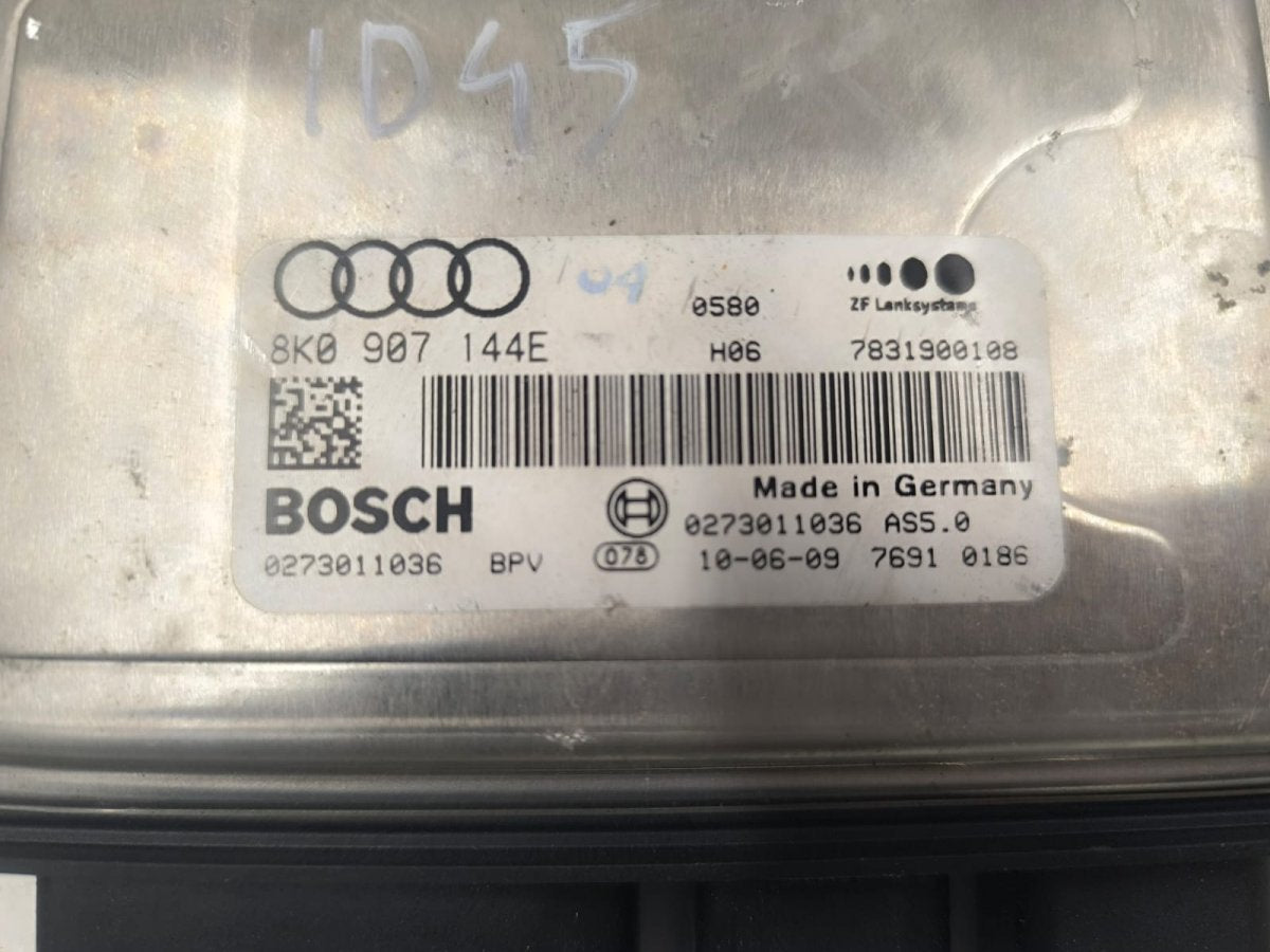 AUDI A5 (B8) (2007-2016) 2010 Ohjausyksikkö, moottori - 8K0907144E 0273011036 7831900108