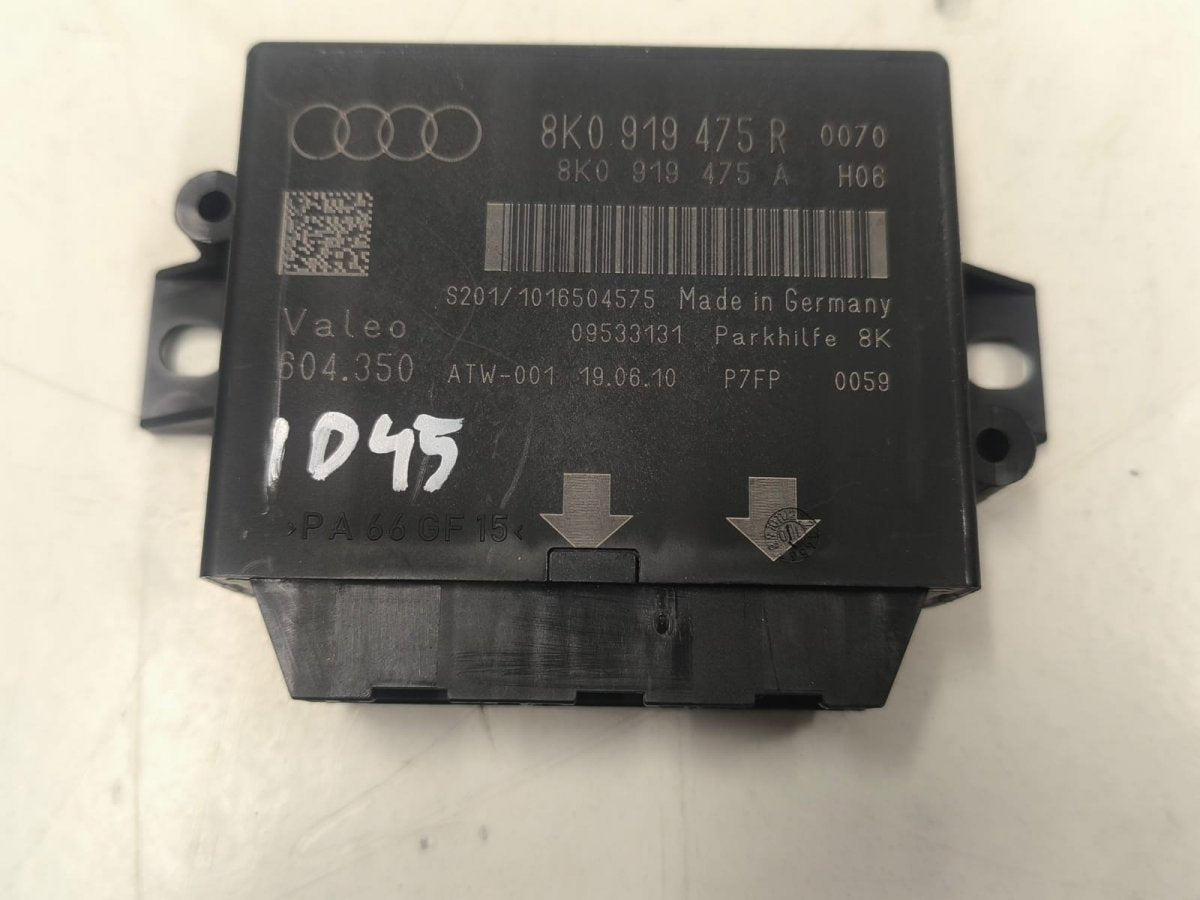 AUDI A5 (B8) (2007-2016) 2010 Ohjausyksikkö, parkkiapu - 8K0919475R 8K0919475A 09533131