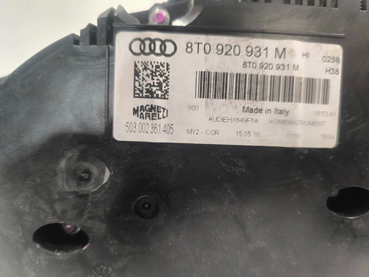 AUDI A5 (B8) (2007-2016) 2010 Mittaristo - 8T0920931M 503002361405